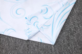 2026-27 Argentina White Half Pull Tracksuit #B26063(半拉链)