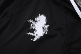 2026-27 JUV Black Half Pull Tracksuit #B26064(半拉链)