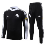 2026-27 JUV Black Half Pull Tracksuit #B26064(半拉链)