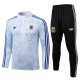 2026-27 Argentina White Half Pull Tracksuit #B26063(半拉链)