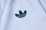 2026-27 Italy Light blue Jacket Tracksuit #A26054