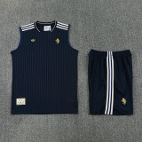 2025-26 JUV Royal blue Tank top and shorts suit