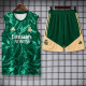 2026-27 RMA Green Tank top and shorts suit