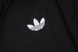 2026-27 JUV Black Half Pull Tracksuit #B26064(半拉链)