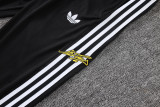 2026-27 JUV Black Half Pull Tracksuit #B26064(半拉链)