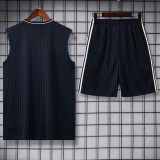 2025-26 JUV Royal blue Tank top and shorts suit