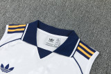 2026-27 RMA White Tank top and shorts suit