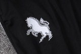 2026-27 JUV Black Half Pull Tracksuit #B26064(半拉链)