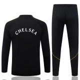 2026-27 CHE Black Half Pull Tracksuit #B26066(半拉链)