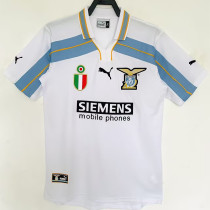 2000-2001 Lazio Away Retro Soccer Jersey