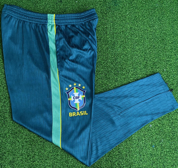 2026-27 Brazil Green Training Long Pants (Have Pocket)