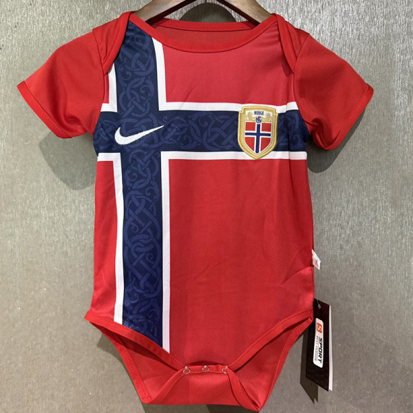 2026-27 Norway Home Baby Infant Crawl Suit