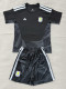 2026-27 Aston Villa Black Goalkeeper Kids Soccer Jersey