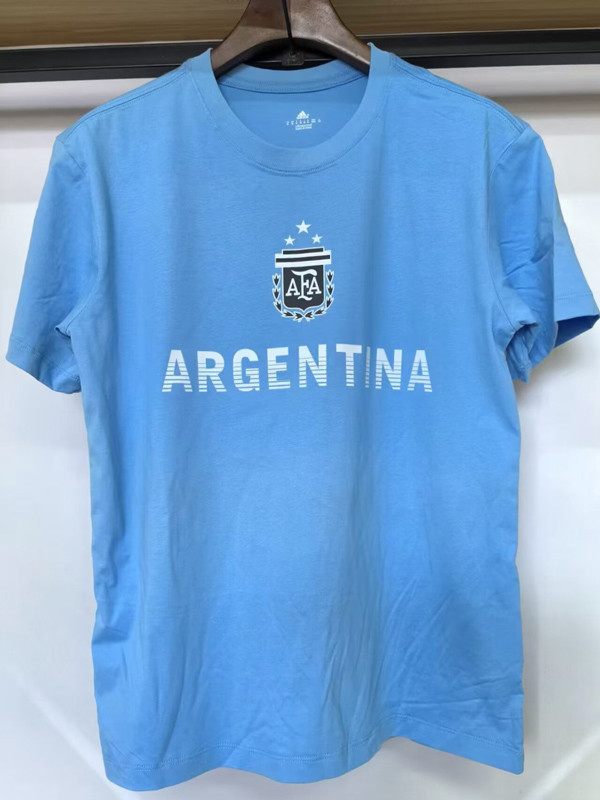2026-27 Argentina Light blue High Quality Casual T-Shirt