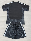 2026-27 Aston Villa Black Goalkeeper Kids Soccer Jersey
