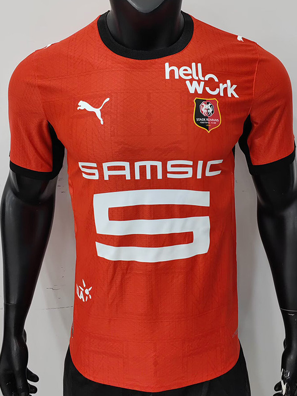2026-27 Stade Rennais Home Player Version Soccer Jersey