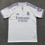 2026-27 RMA White Special Edition Fans Training shirts (紫色标)