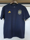 2026-27 Spain Royal blue High Quality Casual T-Shirt