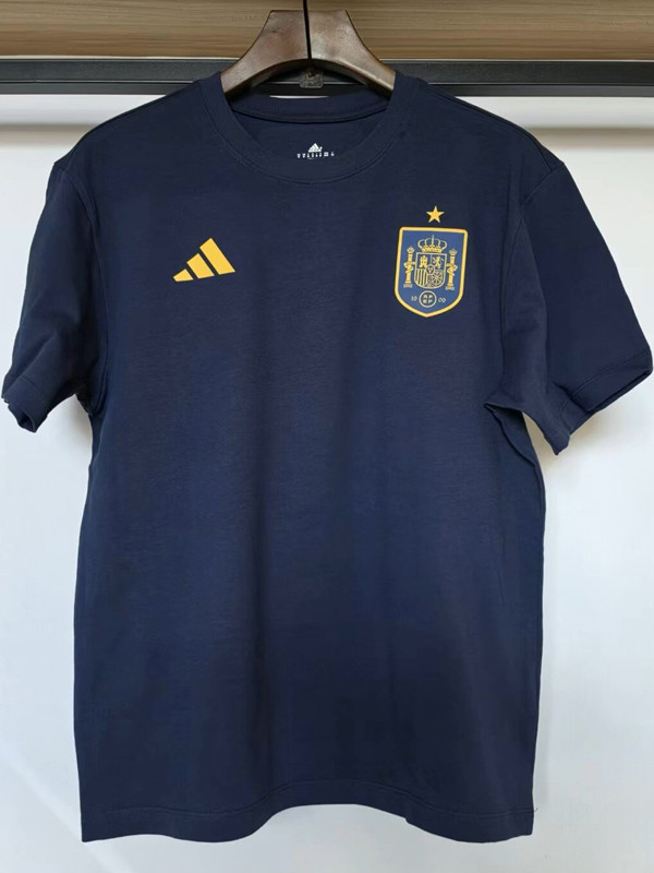 2026-27 Spain Royal blue High Quality Casual T-Shirt