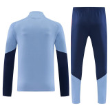 2026-27 Bayern Gray Half Pull Tracksuit (半拉链)