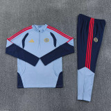 2026-27 Bayern Gray Half Pull Tracksuit (半拉链)