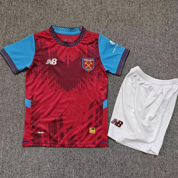 2026-27 West Ham Home Kids Soccer Jersey