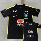 2026-27 Brazil Black Training shirts (Nk标带广告)