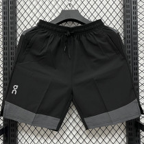 D2601 ON Black Casual Short Pants