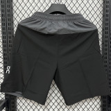 D2601 ON Black Casual Short Pants