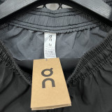 D2601 ON Black Casual Short Pants