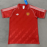 2026-27 Man Utd Red Casual Edition Fans Training shirts (有领)