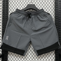 D2601 ON Dark gray Casual Short Pants