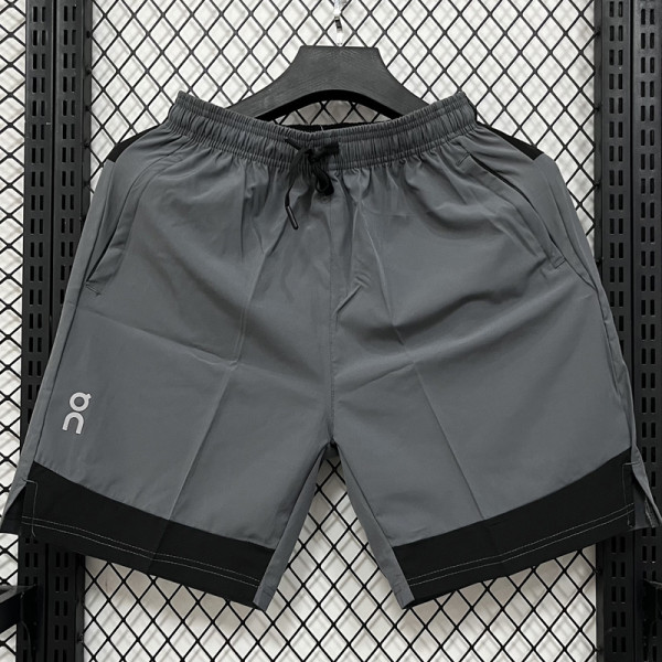 D2601 ON Dark gray Casual Short Pants