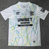 2026-27 Rangers White Goalkeeper Fans Soccer Jersey