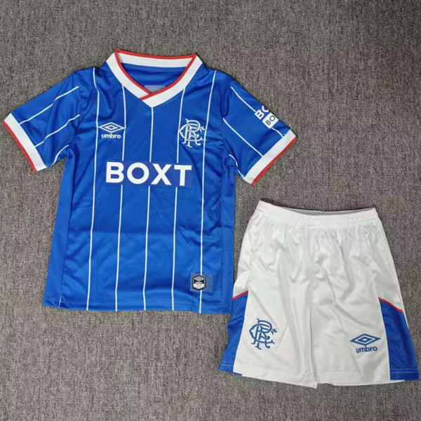 2026-27 Rangers Home Kids Soccer Jersey