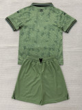 2026-27 Wolves Green Goalkeeper Kids Soccer Jersey