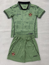 2026-27 Wolves Green Goalkeeper Kids Soccer Jersey