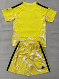 2026-27 Newcastle Yellow Goalkeeper Kids Soccer Jersey