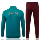 2026-27 Portugal Green Half Pull Tracksuit #B26074(半拉链)