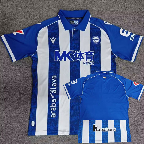 2026-27 Alaves Home Fans Soccer Jersey