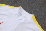 2026-27 Brazil White Half Pull Tracksuit #B26078(半拉链)