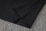 2026-27 PSG Black Tank top and shorts suit #D26050