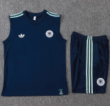 2026-27 Germany Royal blue Tank top and shorts suit #D26052