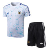 2026-27 Argentina White Training Short Suit #J26049