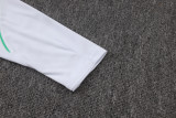2026-27 Brazil White Half Pull Tracksuit #B26078(半拉链)