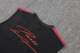2026-27 PSG Black Tank top and shorts suit #D26050