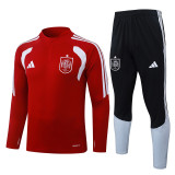 2026-27 Spain Red Half Pull Tracksuit #B26079(半拉链)