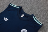 2026-27 Germany Royal blue Tank top and shorts suit #D26052