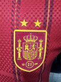 2026-27 Spain Home 2 Stars Player Version Soccer Jersey (带2颗星)