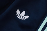 2026-27 Germany Royal blue Jacket Tracksuit #A26057